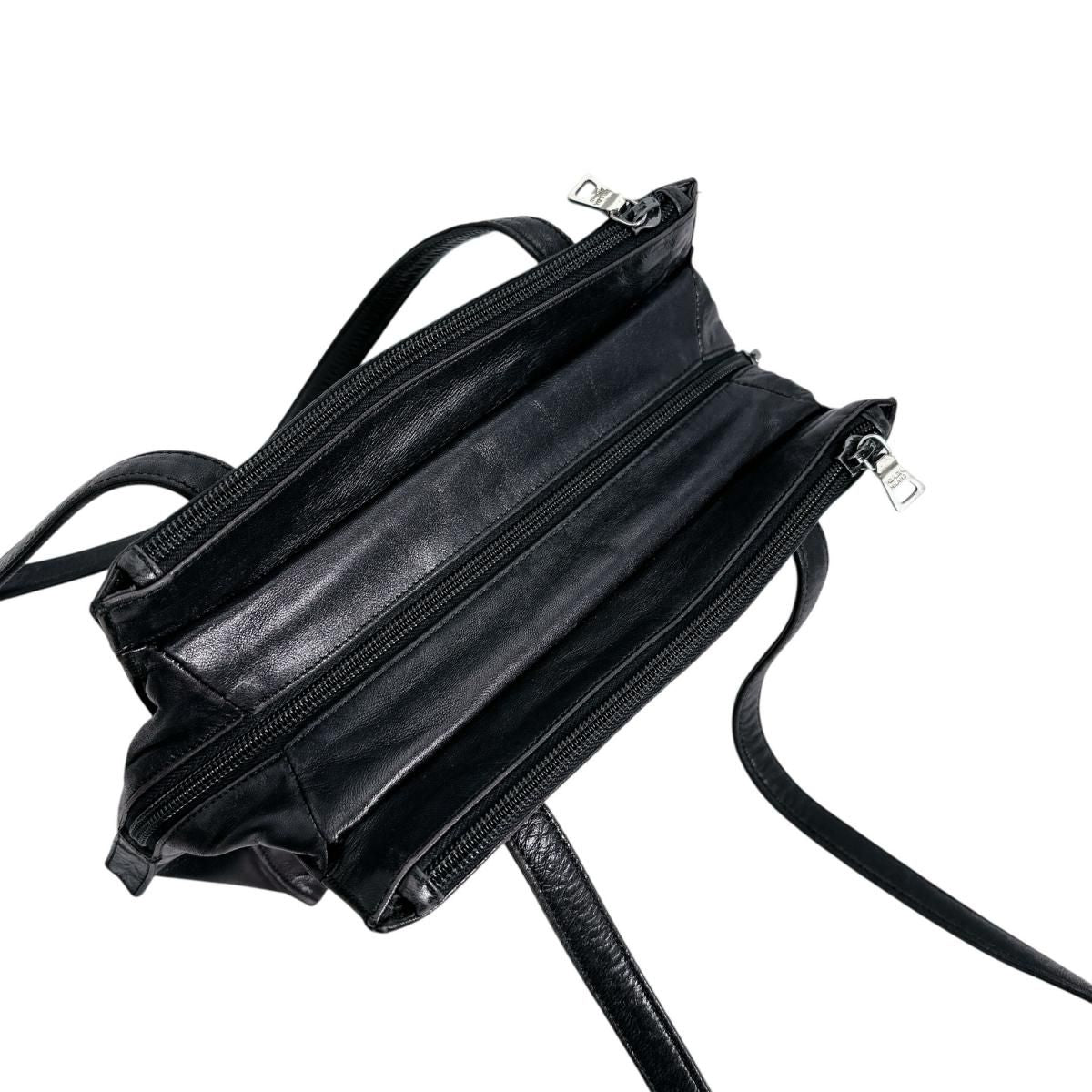 Prada Tote Bag Logo Shape Pressed Black — view 9