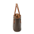 Celine Vintage Bucket Tote Brown Macadam Canvas — view 3