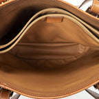 Celine Vintage Bucket Tote Brown Macadam Canvas — view 9