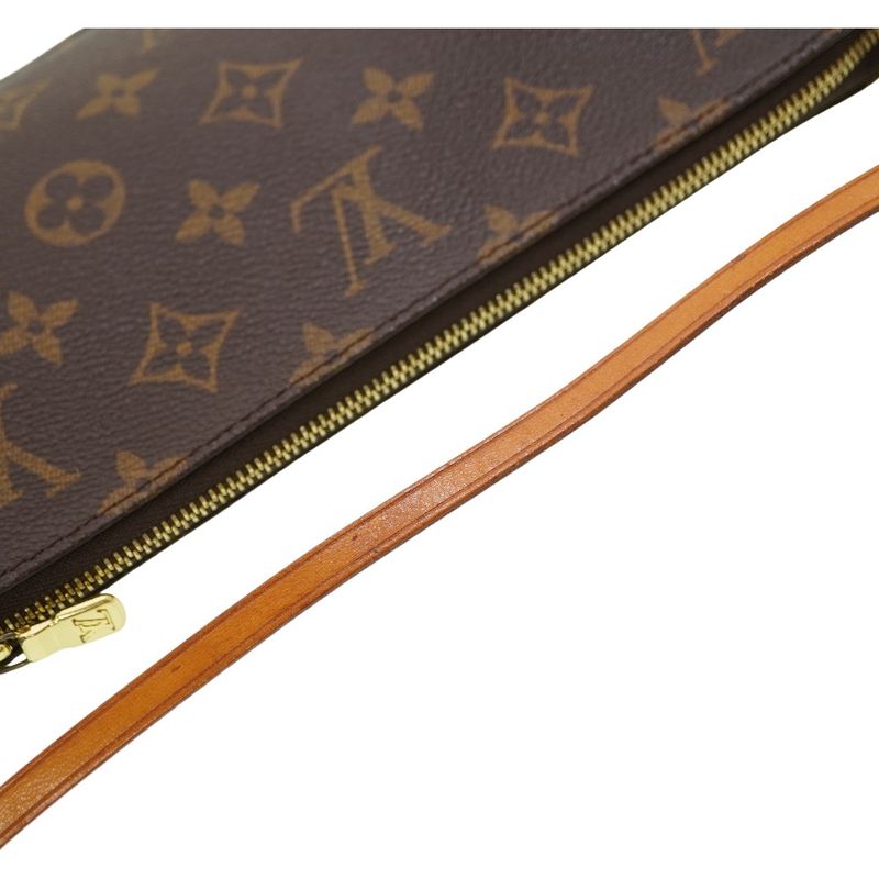 Louis Vuitton Monogram Accessoire Pouch Brown 0085 — view 8