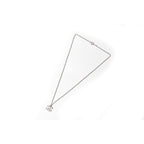 Chanel Coco Mark CC Rhinestone Silver White — view 3