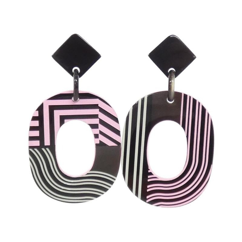 Hermes Isme Pop fl Earrings