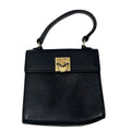 Celine Handbag Leather Gold Hardware Mini Vintage Black
