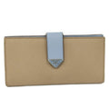Prada Bifold Wallet Saffiano Leather Beige