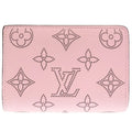 Louis Vuitton Monogram Mahina Portefeuille Cles A Rose Jasmine Bifold