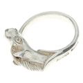 Hermes Chevalhos Ring 925 Sterling Silver