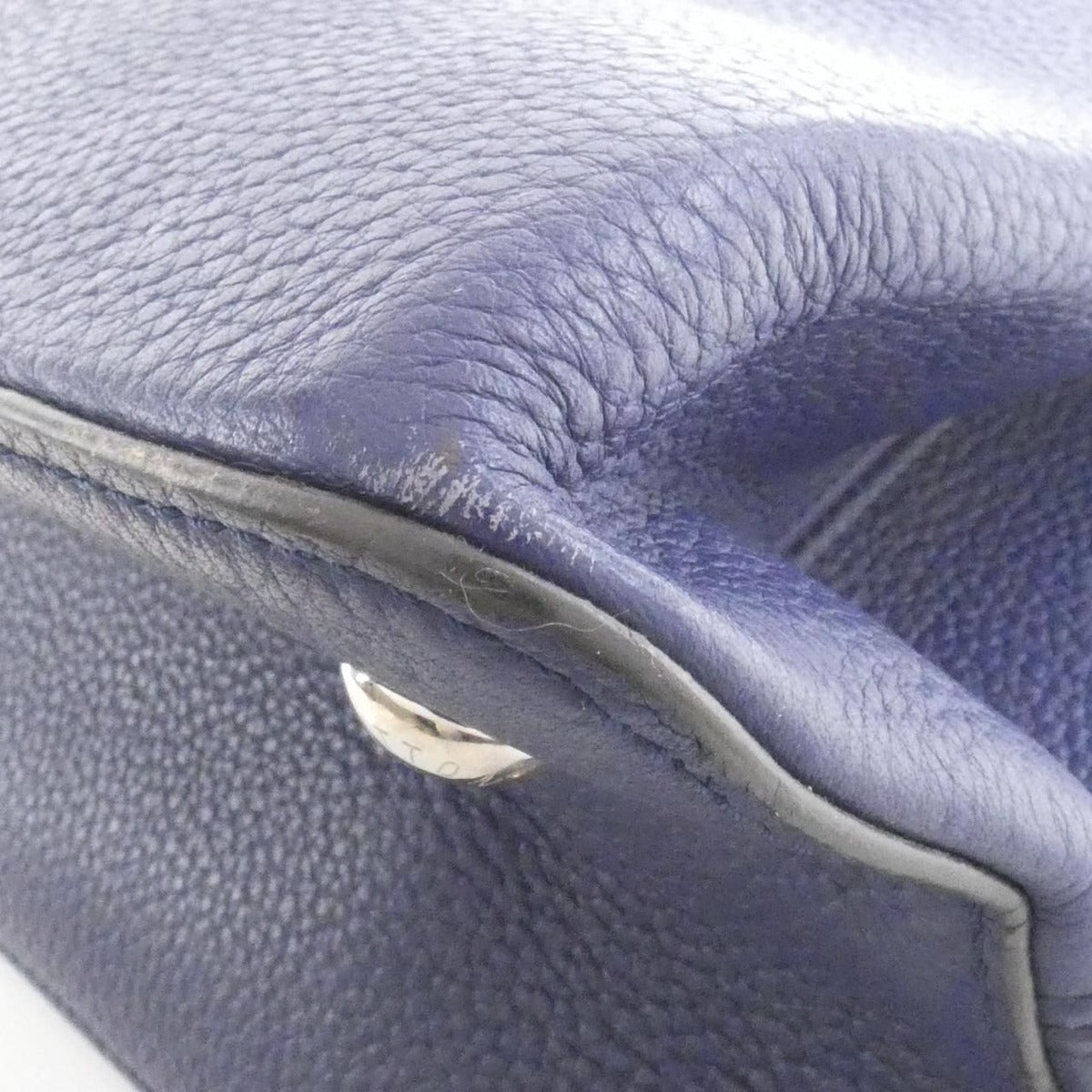 Louis Vuitton Capucines Bag Blue Indigo — view 3