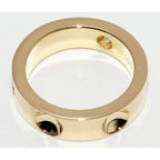 Louis Vuitton 18K Yellow Gold Diamond 1 P Petite Burg Empreinte Ring — view 3