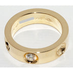 Louis Vuitton 18K Yellow Gold Diamond 1 P Petite Burg Empreinte Ring — view 4