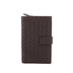 Bottega Veneta Intrecciato Leather Bifold Wallet Brown