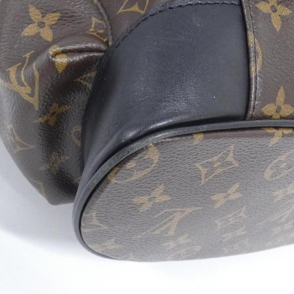Louis Vuitton Monogram Macassar Christopher MM Backpack — view 3