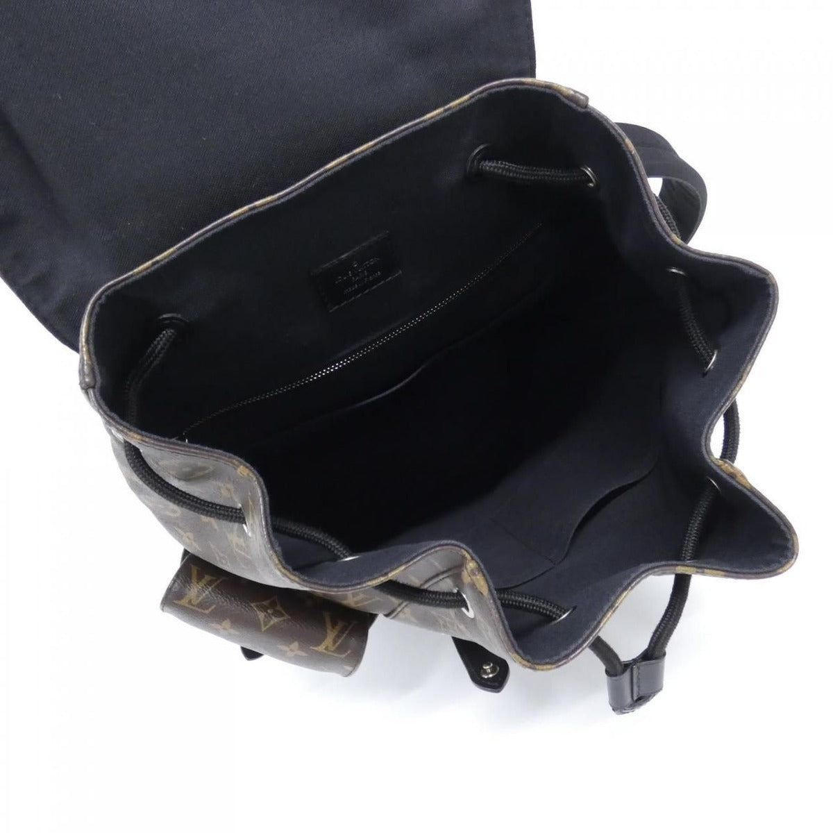 Louis Vuitton Monogram Macassar Christopher MM Backpack — view 8