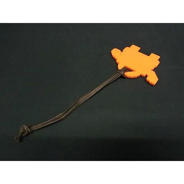 Hermes Kelly Doll Rubber Ginza Limited Edition Charm Strap Orange — view 2
