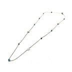 Gucci Necklace Blue Topaz Heart in SV 925 Silver — view 2