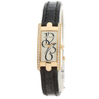 Harry Winston Avenue C Mini Bezel Diamond Watch 18K Pink Gold