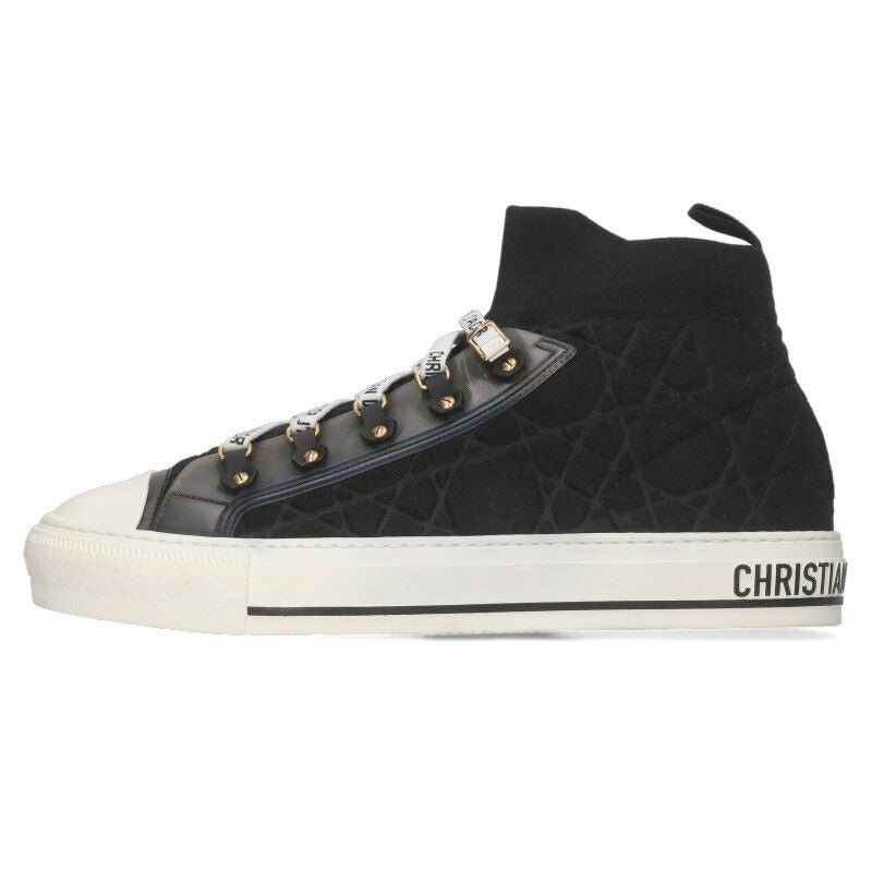 Christian Dior Walk`n High Cut Cannage Sneakers 42