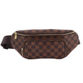 Louis Vuitton Damier Bam Melville Belt Bag Waist Pouch Ebene