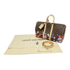 Louis Vuitton Monogram Keepall Bandouliere 45 Takashi Murakami
