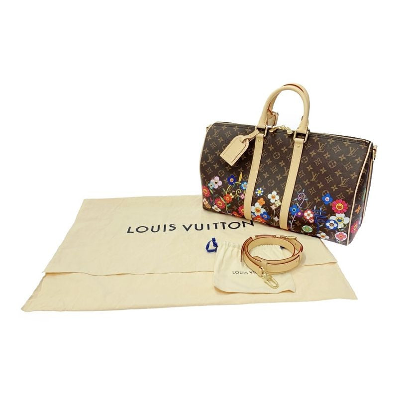 Louis Vuitton Monogram Keepall Bandouliere 45 Takashi Murakami