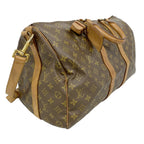 Louis Vuitton Boston Bag Monogram Keepall Bandouliere 45 Brown — view 2