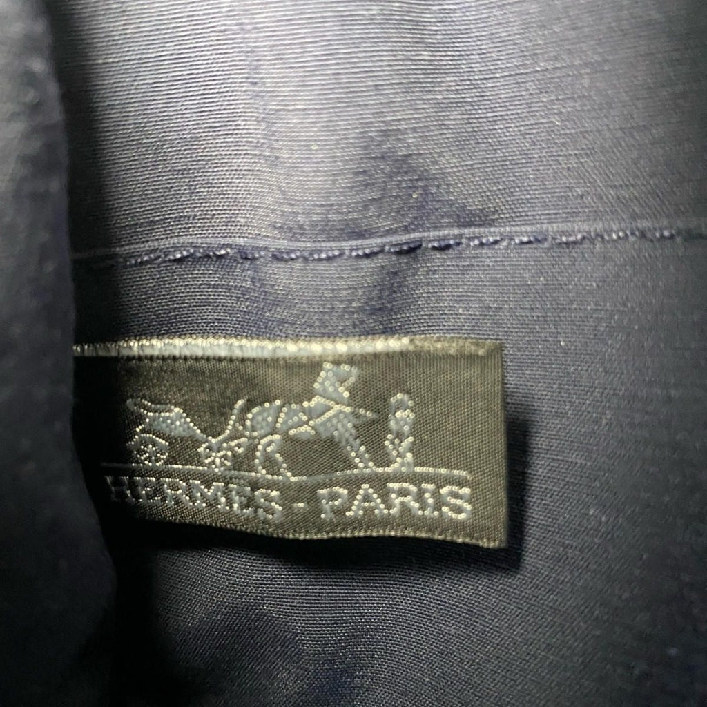 Hermes Deauville Pouch Navy — view 7