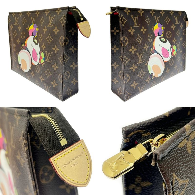 Louis Vuitton Monogram Trio Poche Toilette Takashi Murakami — view 4
