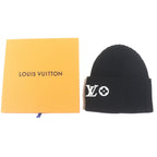 Louis Vuitton Beanie LV Headline Wool Hat Knit Cap Black — view 2