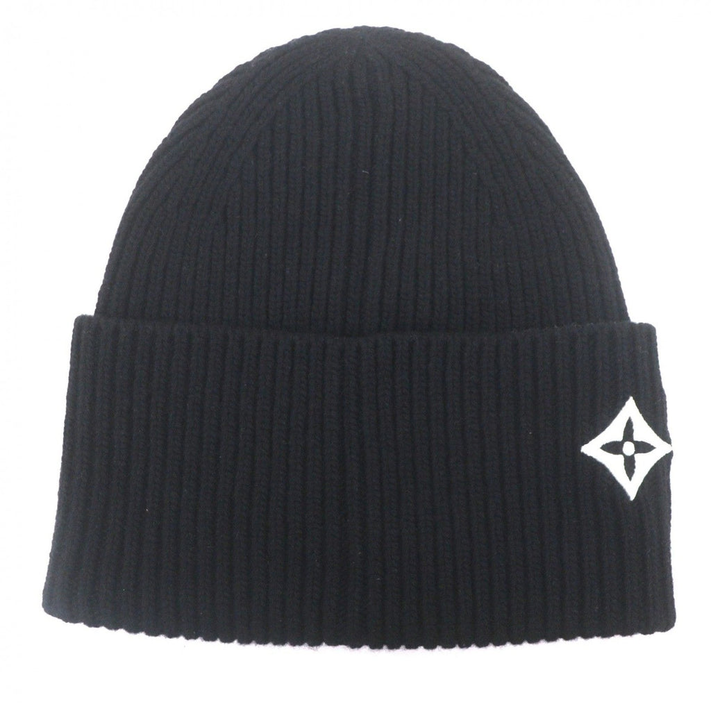 Louis Vuitton Beanie LV Headline Wool Hat Knit Cap Black — view 7