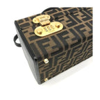 Fendi Zucca Trunk Vanity 2-Way Hand Bag Brown — view 5