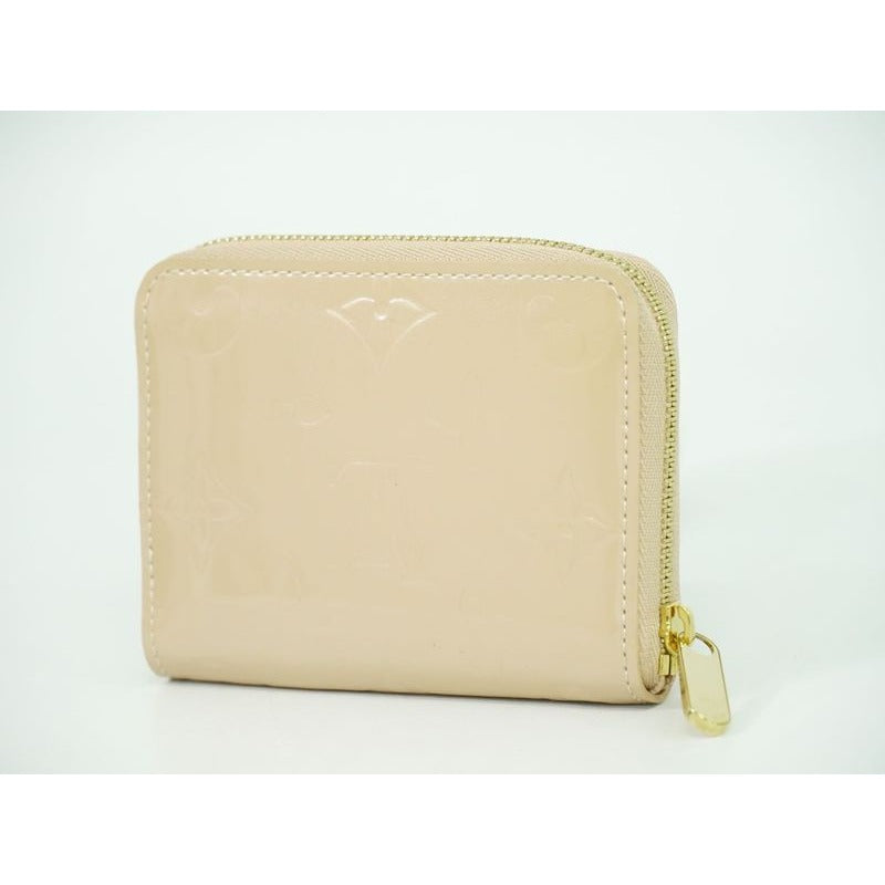 Louis Vuitton Zippy Coin Purse Vernis Leather Case Rose — view 2