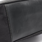 Gucci Shoulder Bag Bamboo 000 Black Canvas Leather 2-Way — view 7