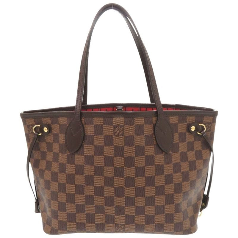 Louis Vuitton Neverfull PM Damier Brown Tote Bag 1294