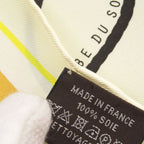 Hermes Carre 45 ROBE DU SOIR Silk Yellow Scarf 1884 — view 5