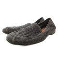 Bottega Veneta Loafers Flat Shoes Intrecciato Leather 37 Black