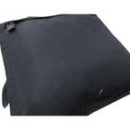 Prada Shoulder Bag Triangle Logo Black Nylon Leather — view 4