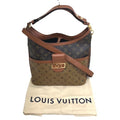 Louis Vuitton Monogram Reverse Shoulder Bag Hobo Dauphine MM