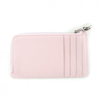 Loewe Pebble Coin Card Holder Shiny Napa Cafe Blossom Anagram Zip — view 3