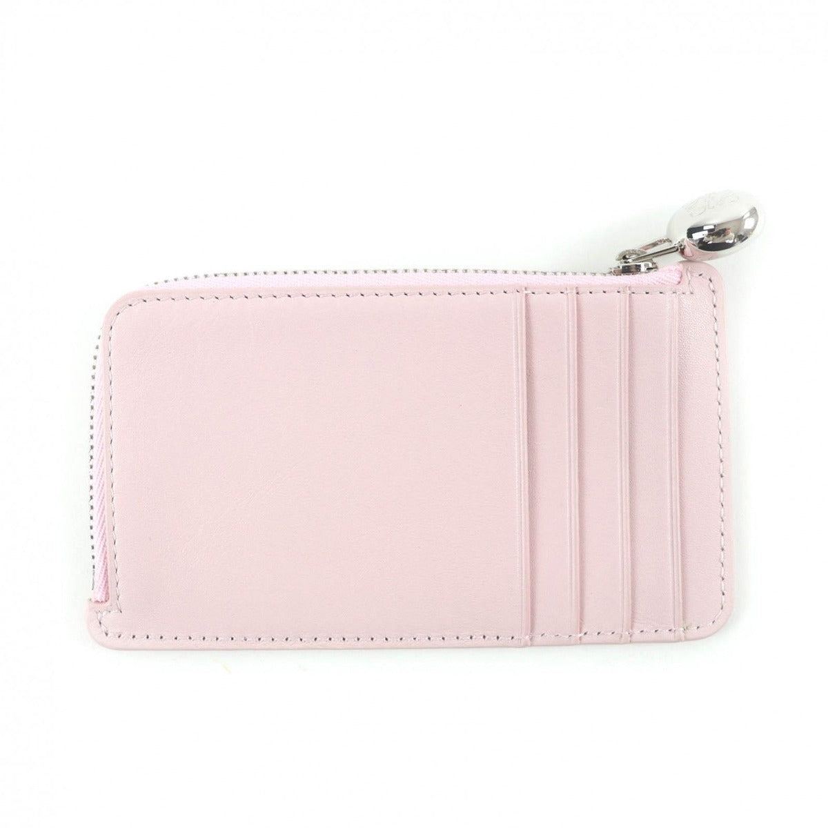 Loewe Pebble Coin Card Holder Shiny Napa Cafe Blossom Anagram Zip — view 3