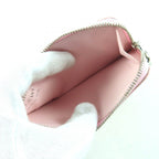 Loewe Pebble Coin Card Holder Shiny Napa Cafe Blossom Anagram Zip — view 5