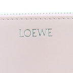 Loewe Pebble Coin Card Holder Shiny Napa Cafe Blossom Anagram Zip — view 7