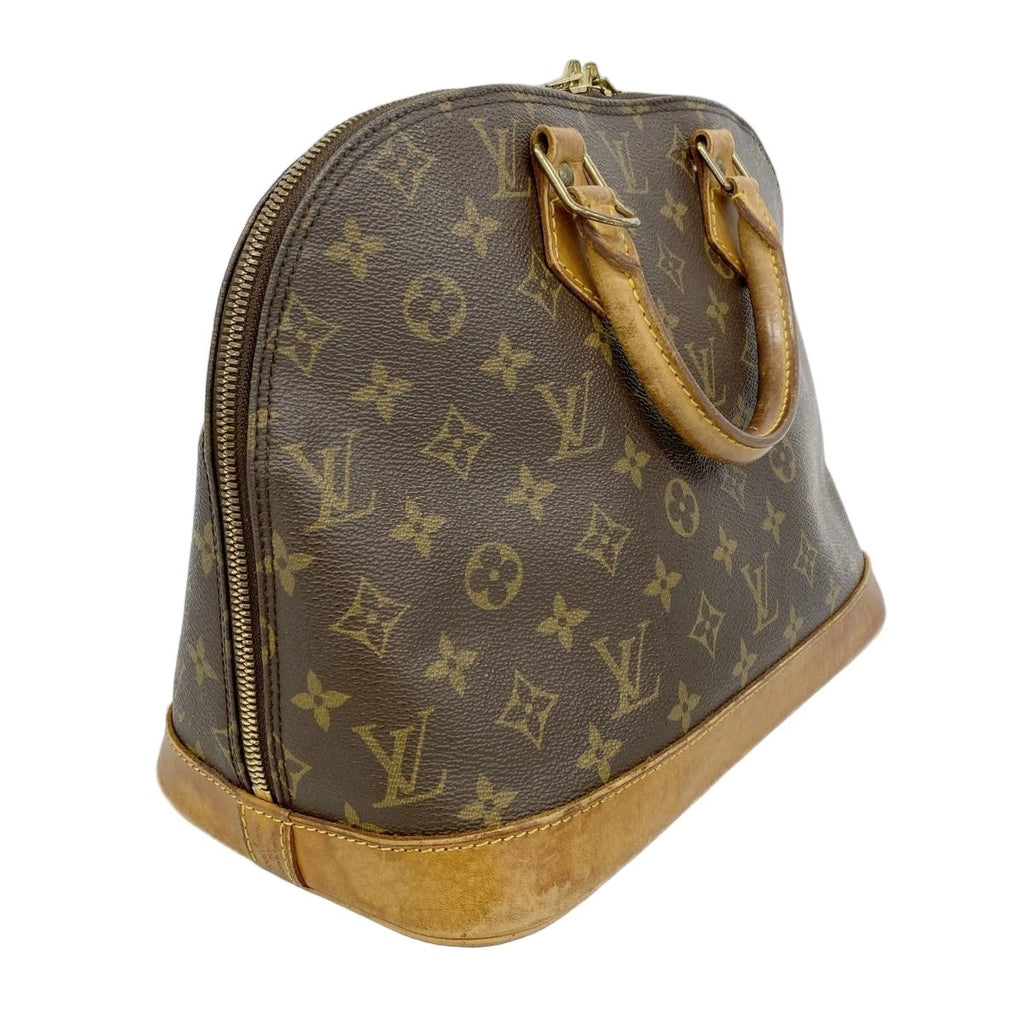 Louis Vuitton Handbag Monogram Alma Brown — view 2
