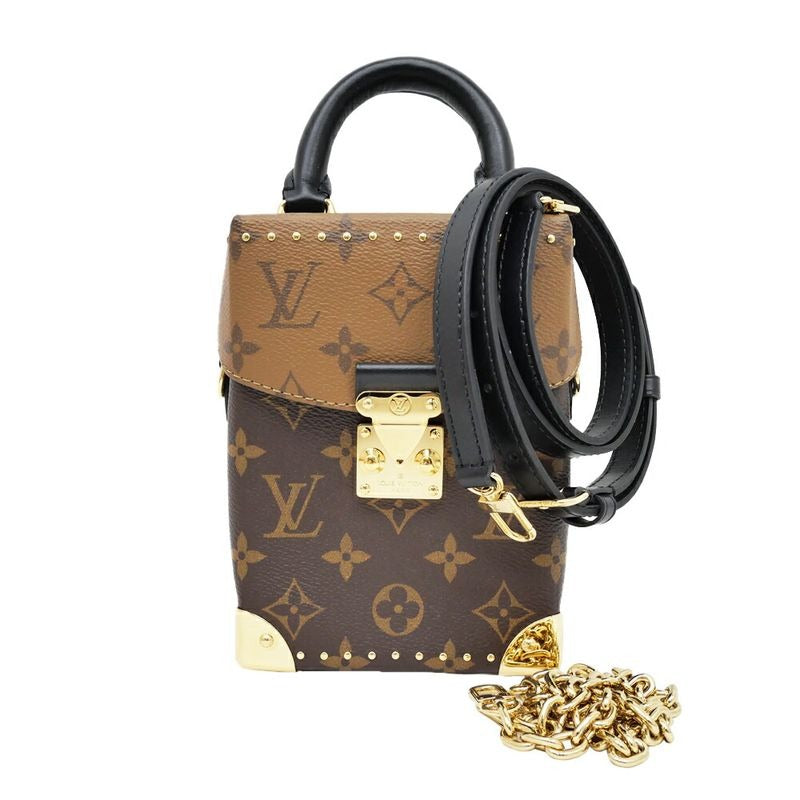 Louis Vuitton Camera Box Monogram Reverse RFID Shoulder Bag Hand