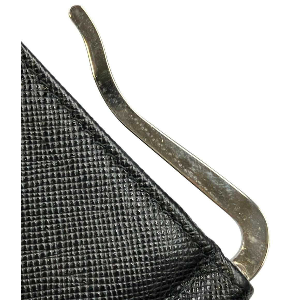 Prada Bifold Wallet Card Case with Money Clip — view 8