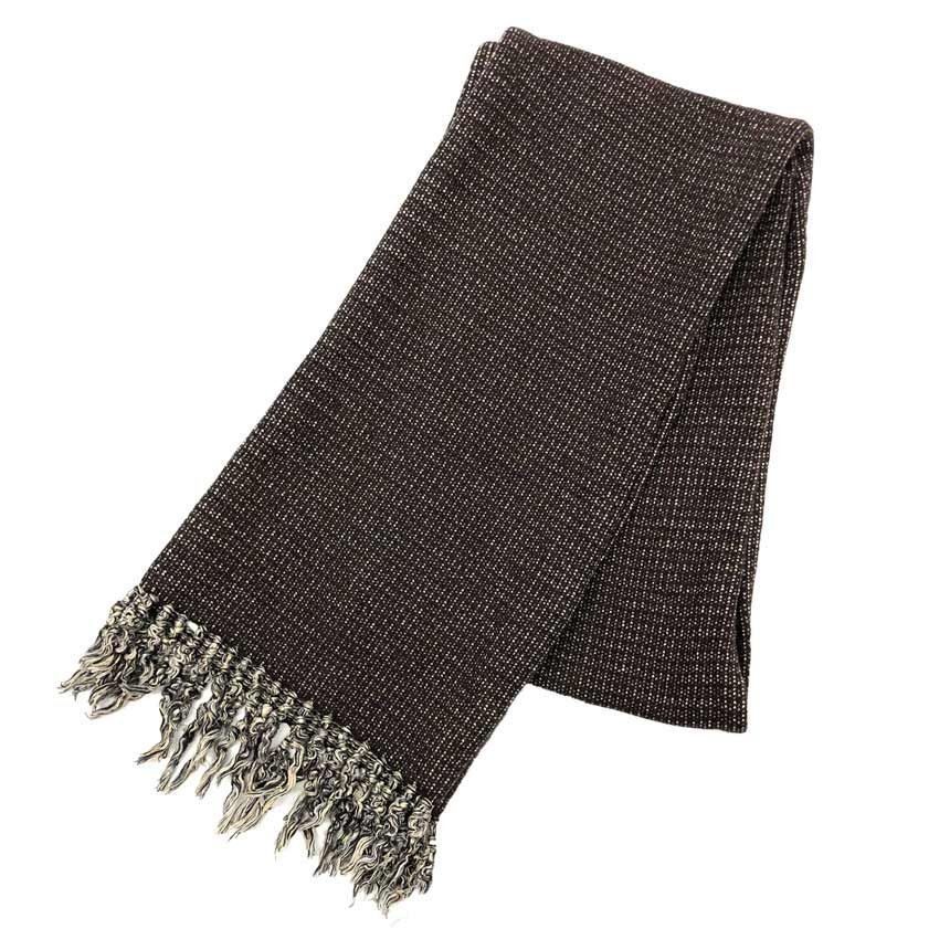 Louis Vuitton Scarf Wool Silk Brown