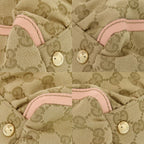 Gucci Abby GG Canvas Leather Beige Pink Tote 0974 — view 4