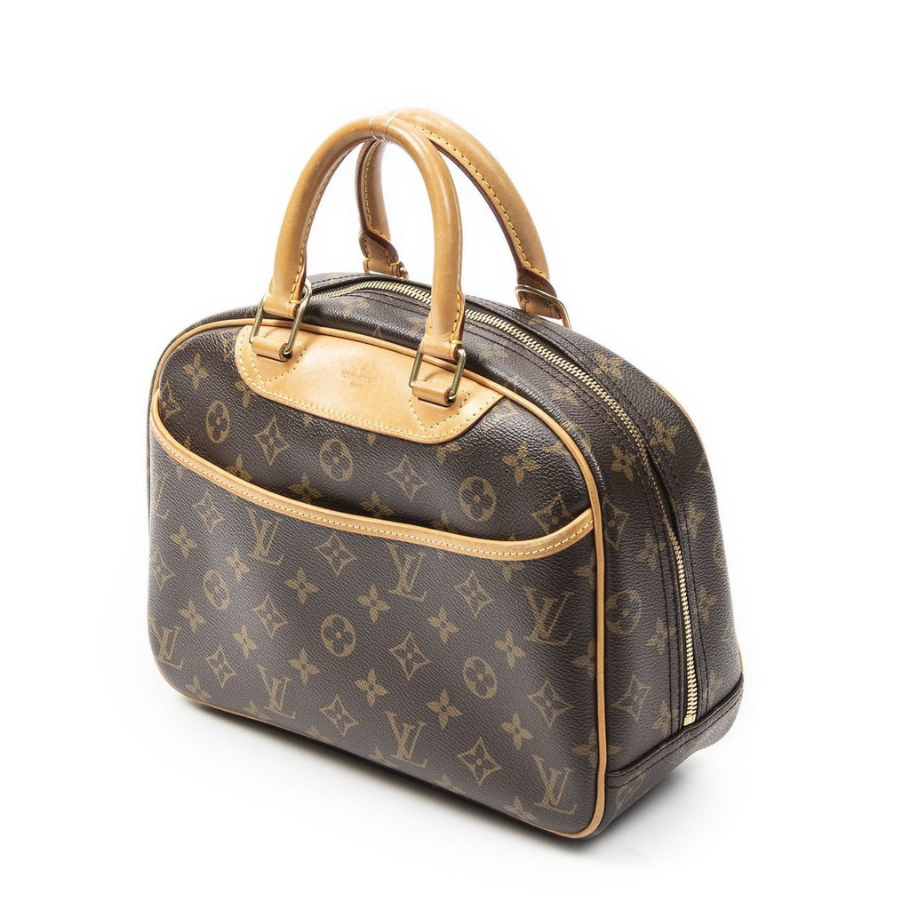 Louis Vuitton Trouville Brown Monogram Canvas Handbag — view 2