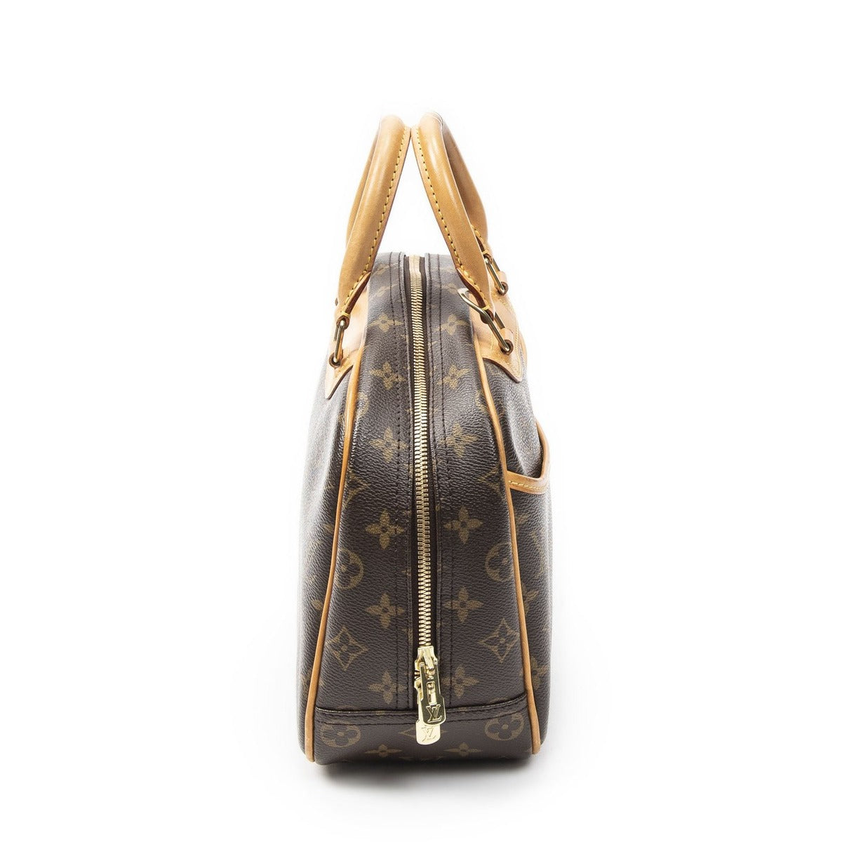 Louis Vuitton Trouville Brown Monogram Canvas Handbag — view 4