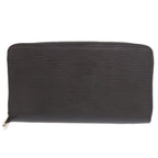 Louis Vuitton Zippy Organizer Epi Noir Black Zip Around Wallet