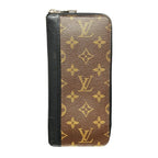 Louis Vuitton Zippy Wallet Vertical Monogram Macassar