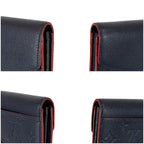 Louis Vuitton Sarah Bifold Long Wallet Empreinte Leather Navy Dark — view 6